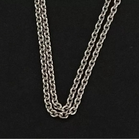 TIFFANY&CO. Silver 925 Interlocking Circles Pendant Necklace - Picture 5 of 8